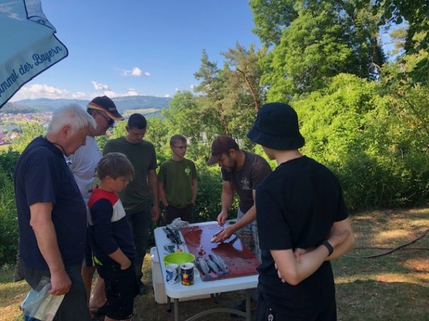 Angelkurs auf dem Kleinen Hörselberg